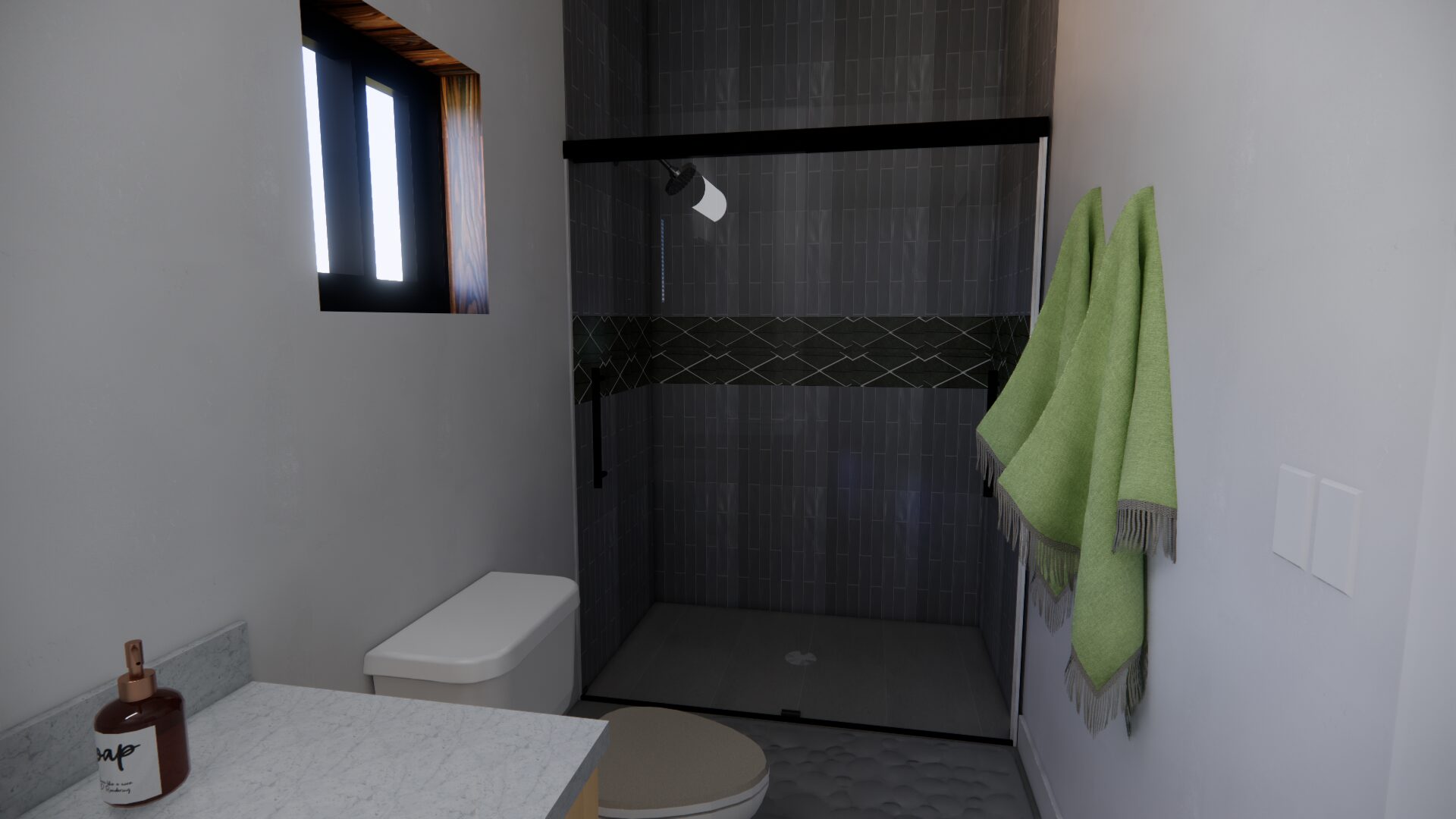 BATH01_01 New Ryse Sustainable Design | NEHALEM TOP OF HILL HOME