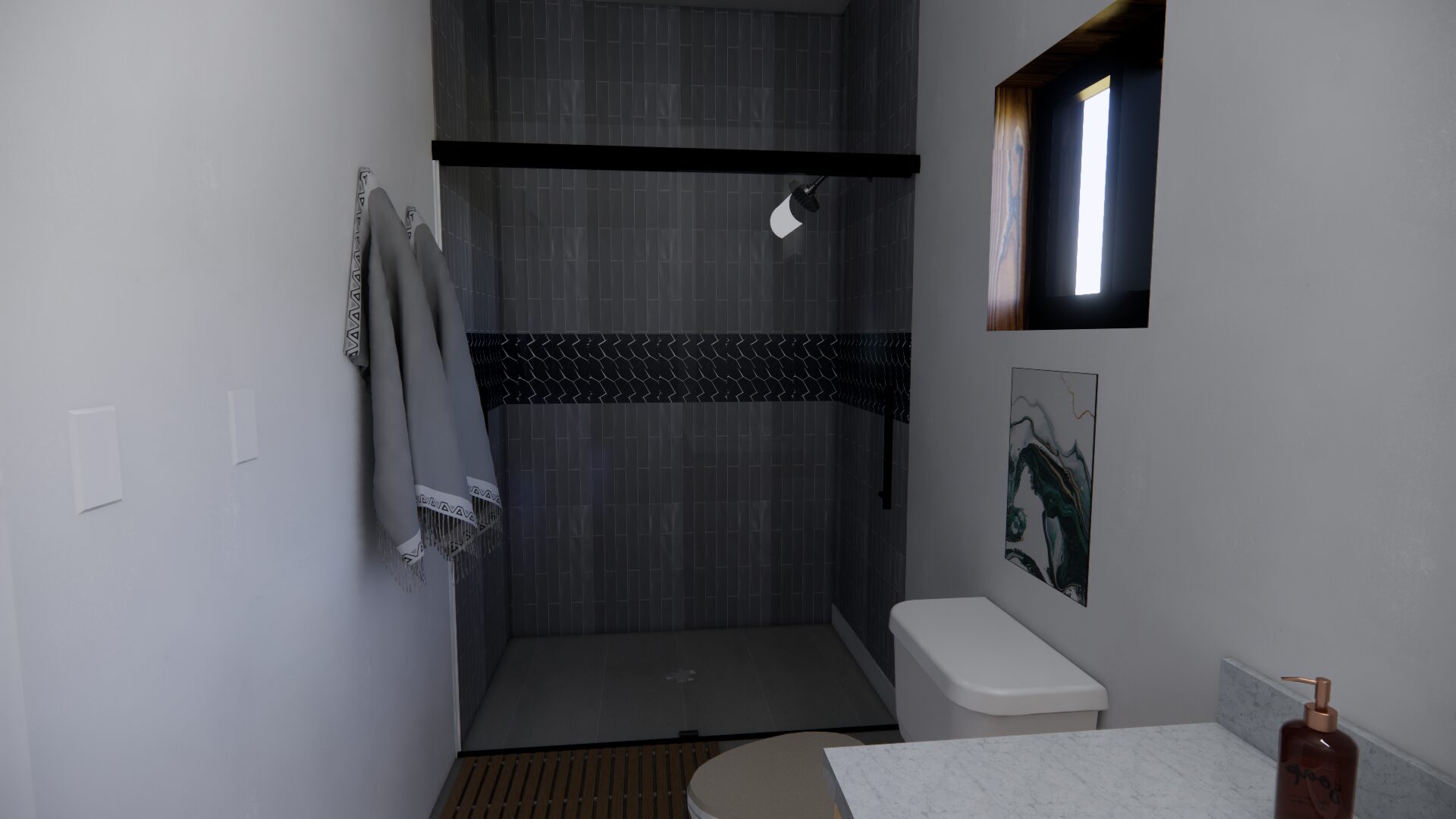 BATH02_01 New Ryse Sustainable Design | NEHALEM TOP OF HILL HOME