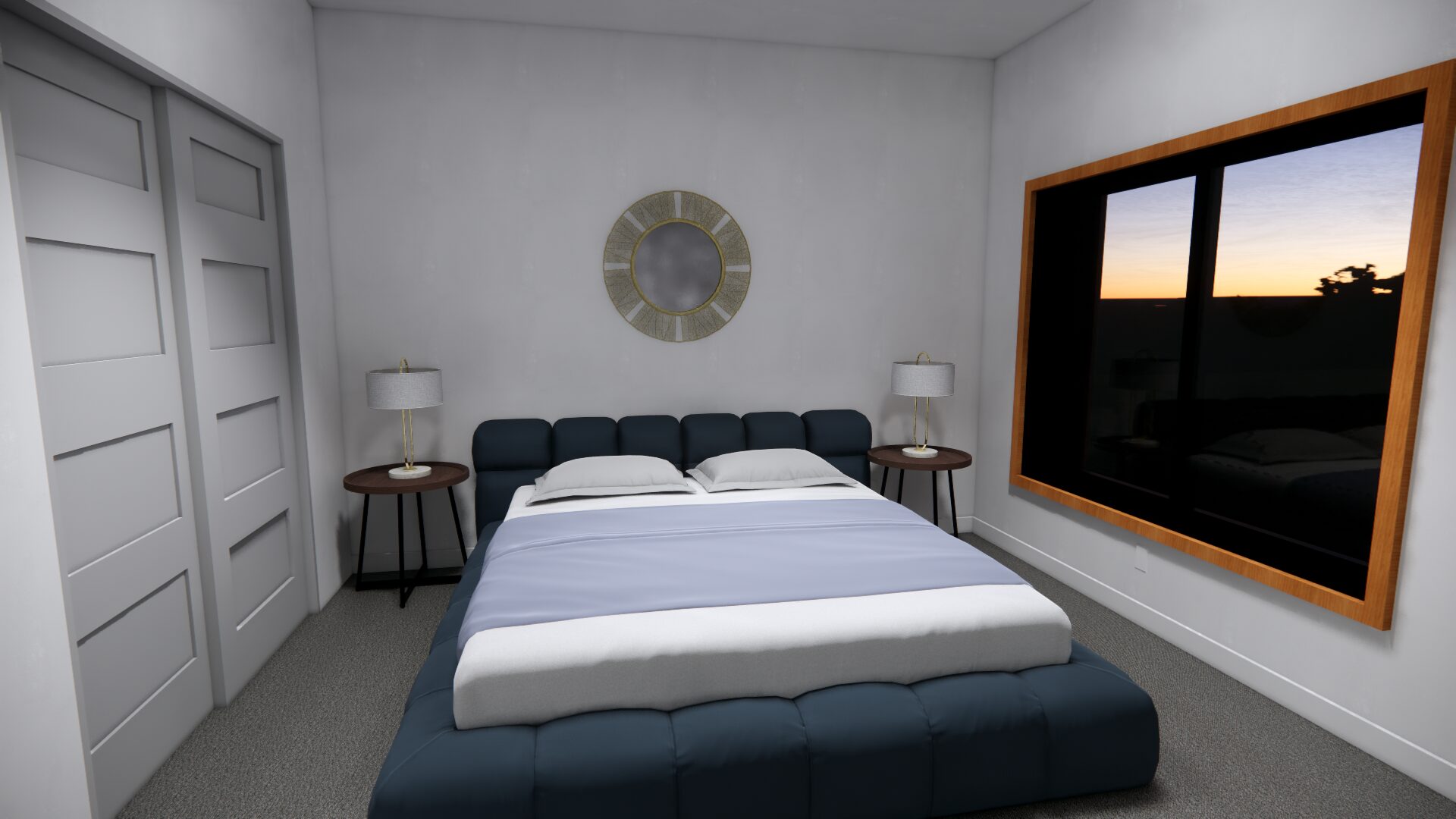 BED01_01 New Ryse Sustainable Design | NEHALEM TOP OF HILL HOME