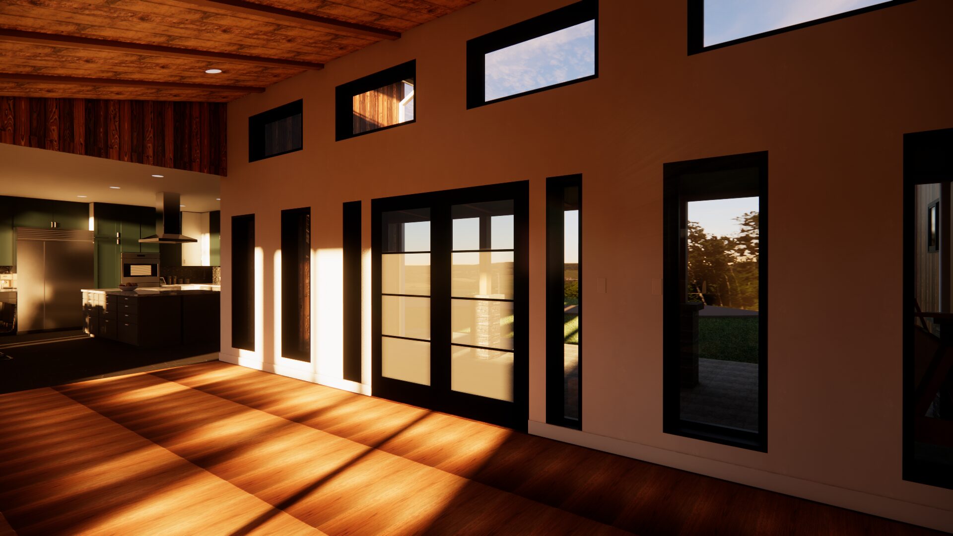 BREEZEWAY_02 New Ryse Sustainable Design | NEHALEM TOP OF HILL HOME