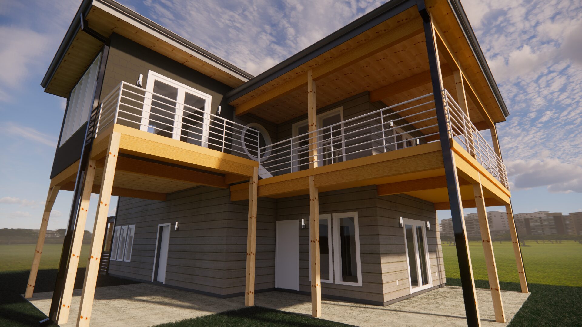 EXT. 04 New Ryse Sustainable Design | CANNON BEACH WATCH TOWER HOUSE