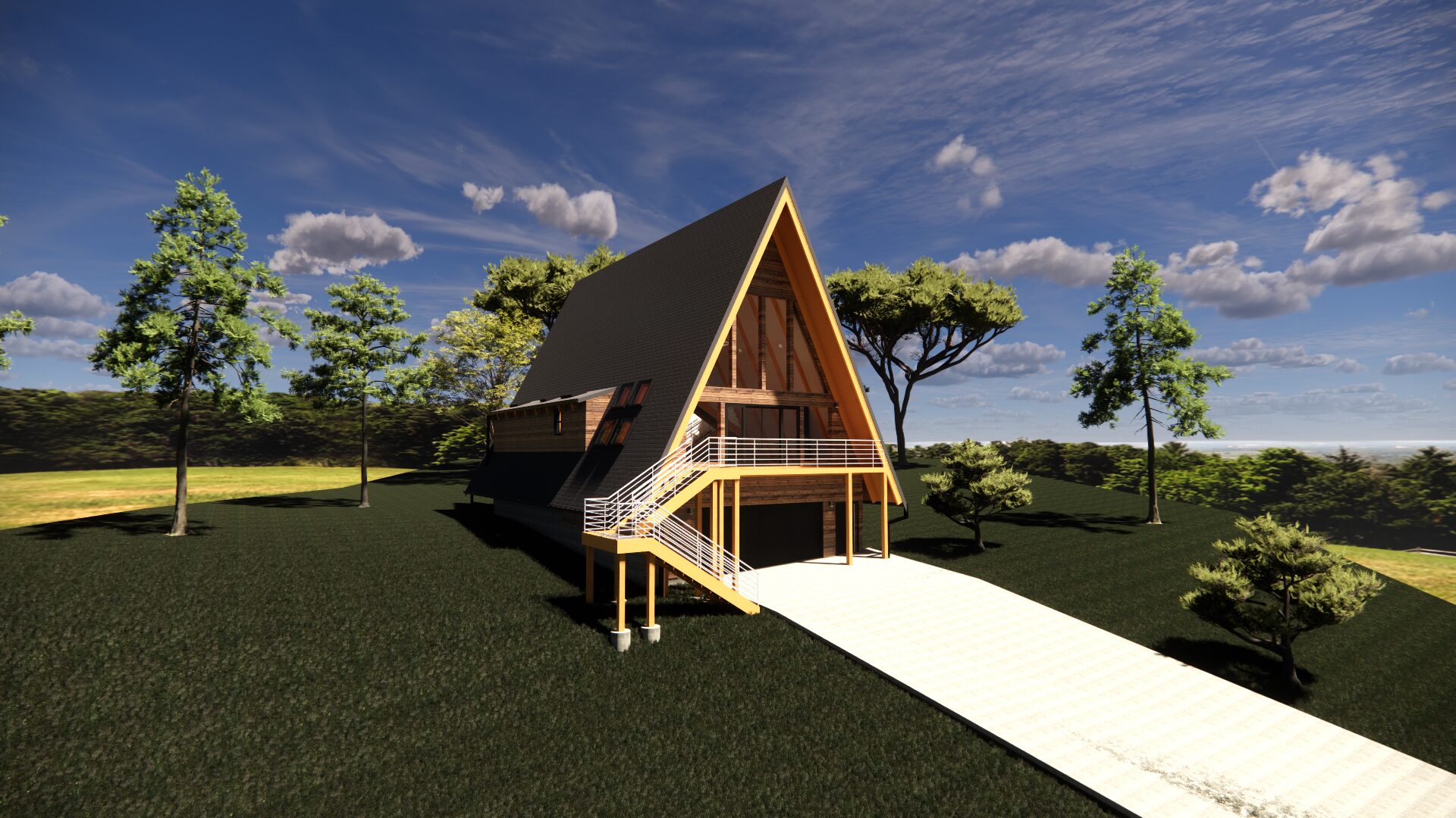 New Ryse Sustainable Design | EDEN A-FRAME