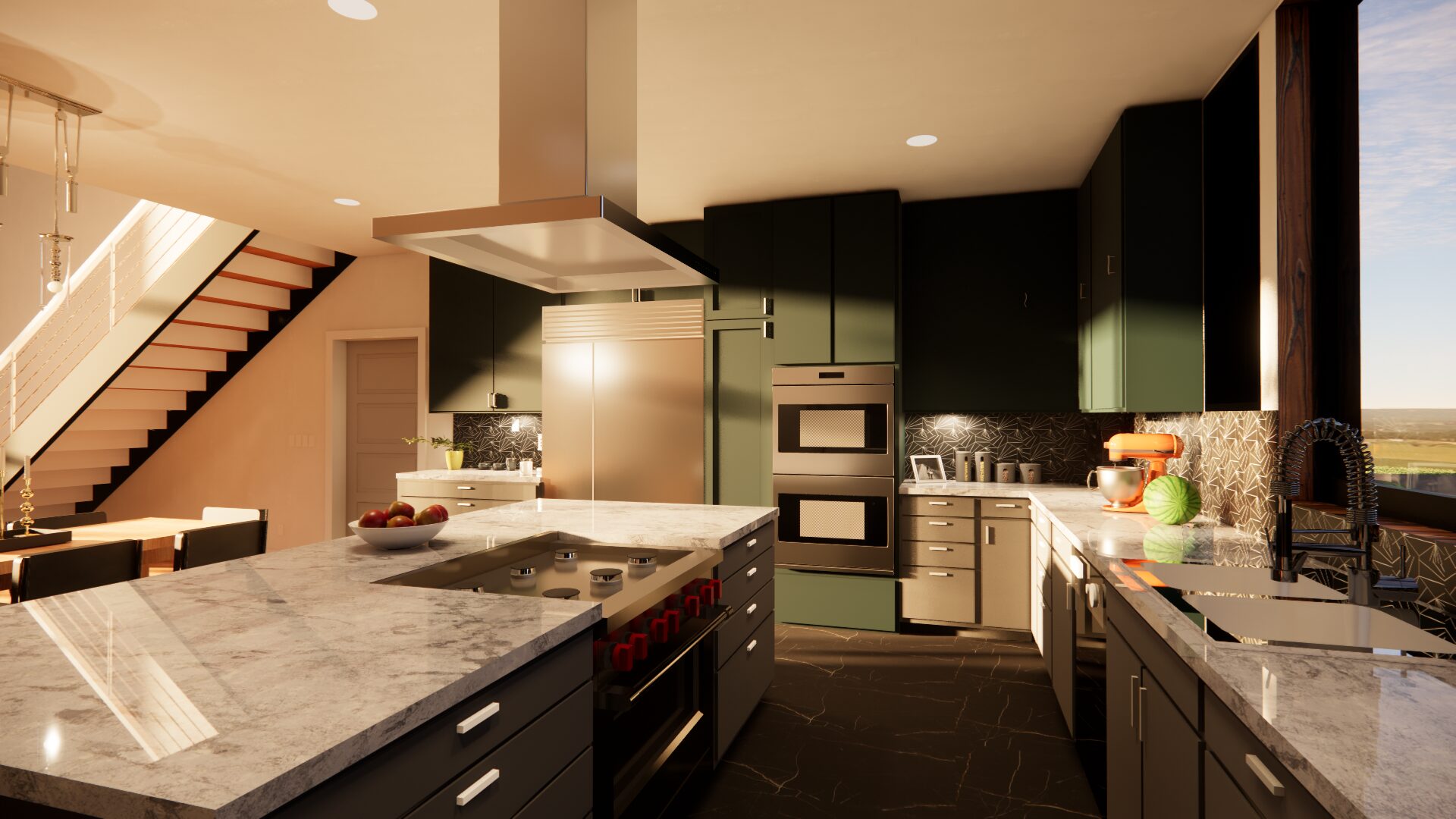 KITCHEN_02 New Ryse Sustainable Design | NEHALEM TOP OF HILL HOME