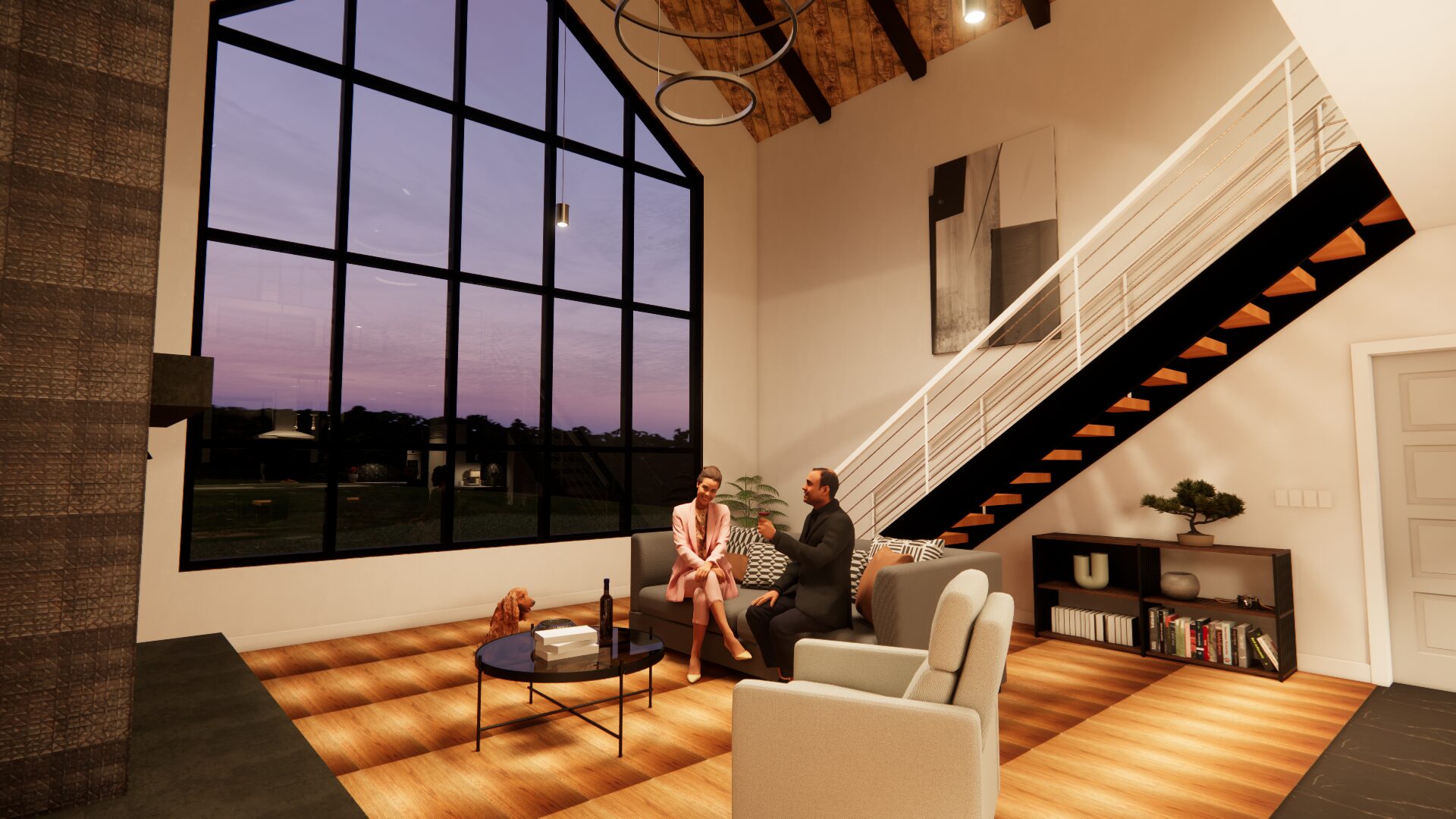 LIVING_01 New Ryse Sustainable Design | NEHALEM TOP OF HILL HOME