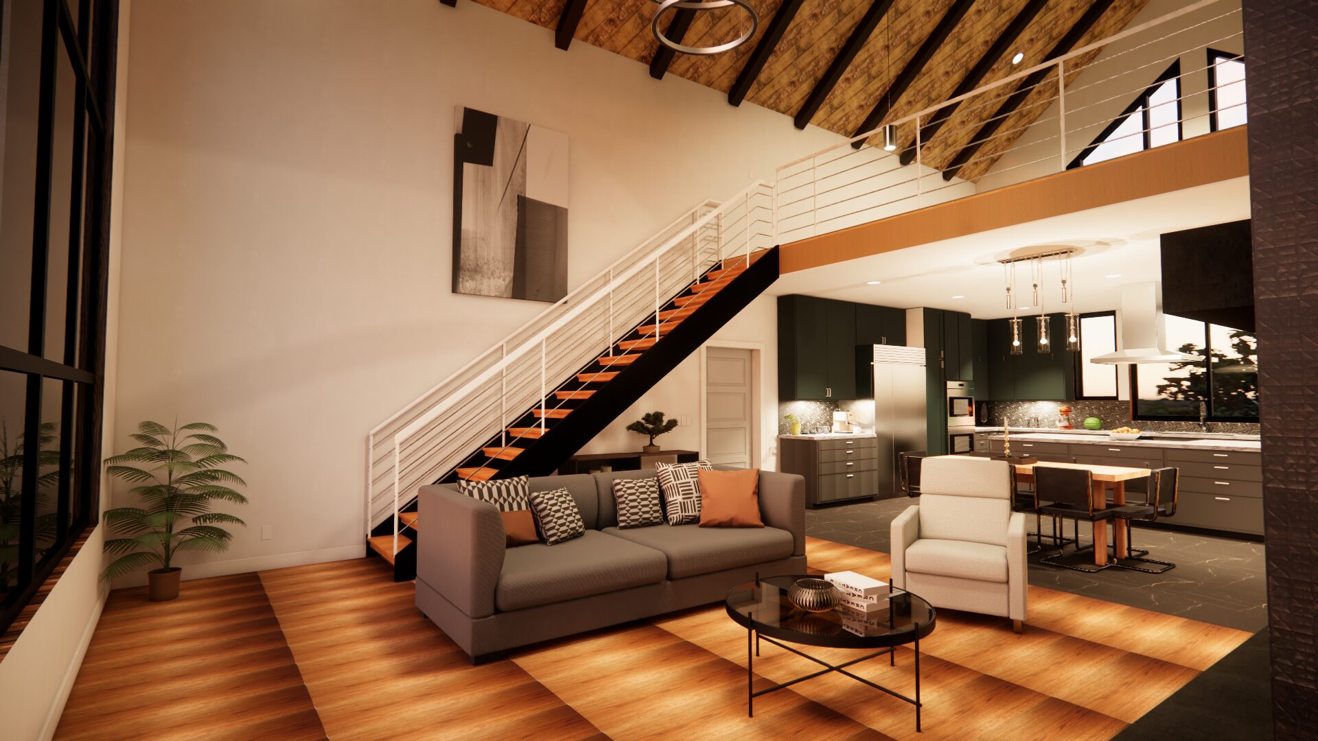 LIVING_02 New Ryse Sustainable Design | NEHALEM TOP OF HILL HOME