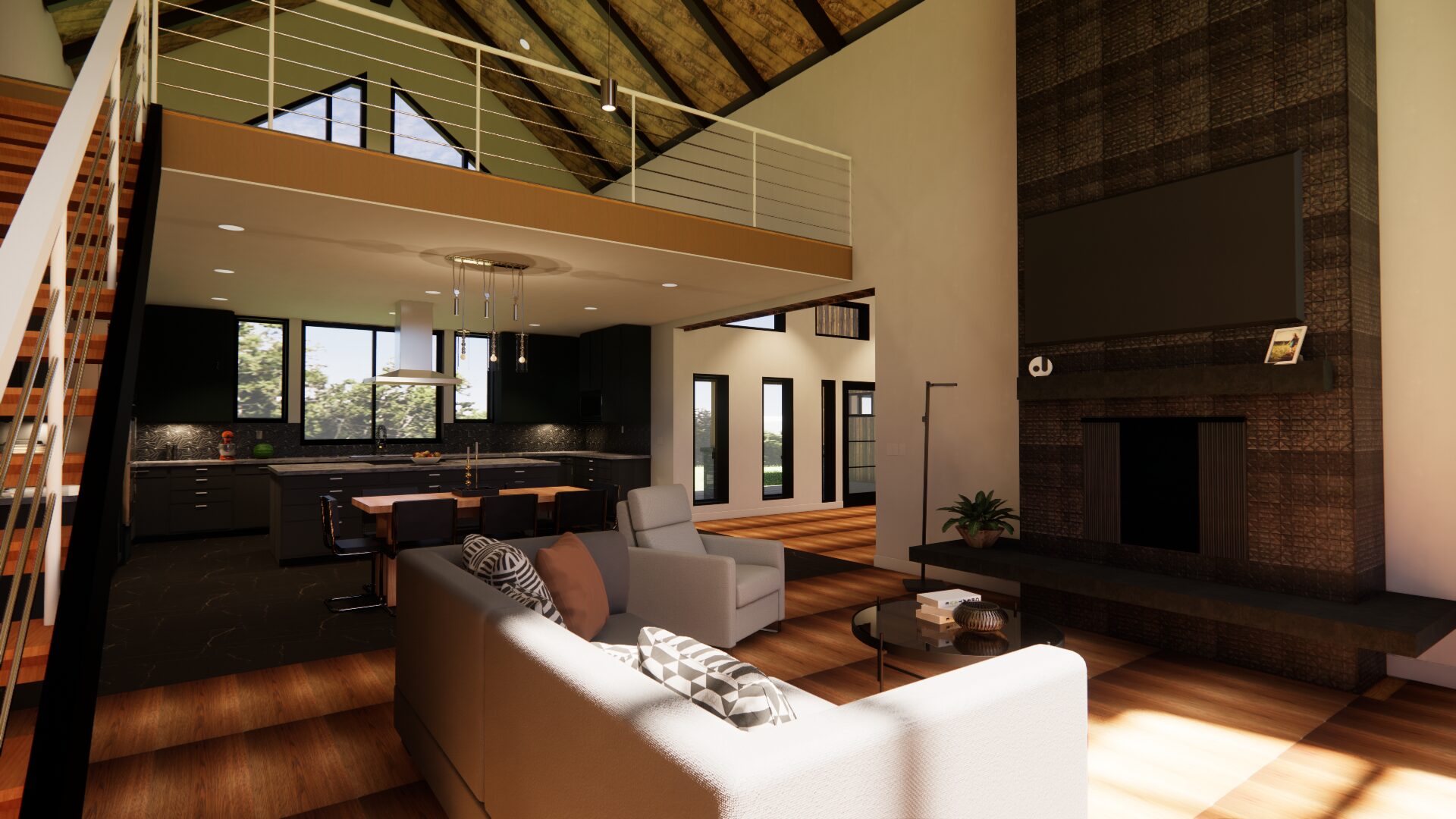 LIVING_03 New Ryse Sustainable Design | NEHALEM TOP OF HILL HOME